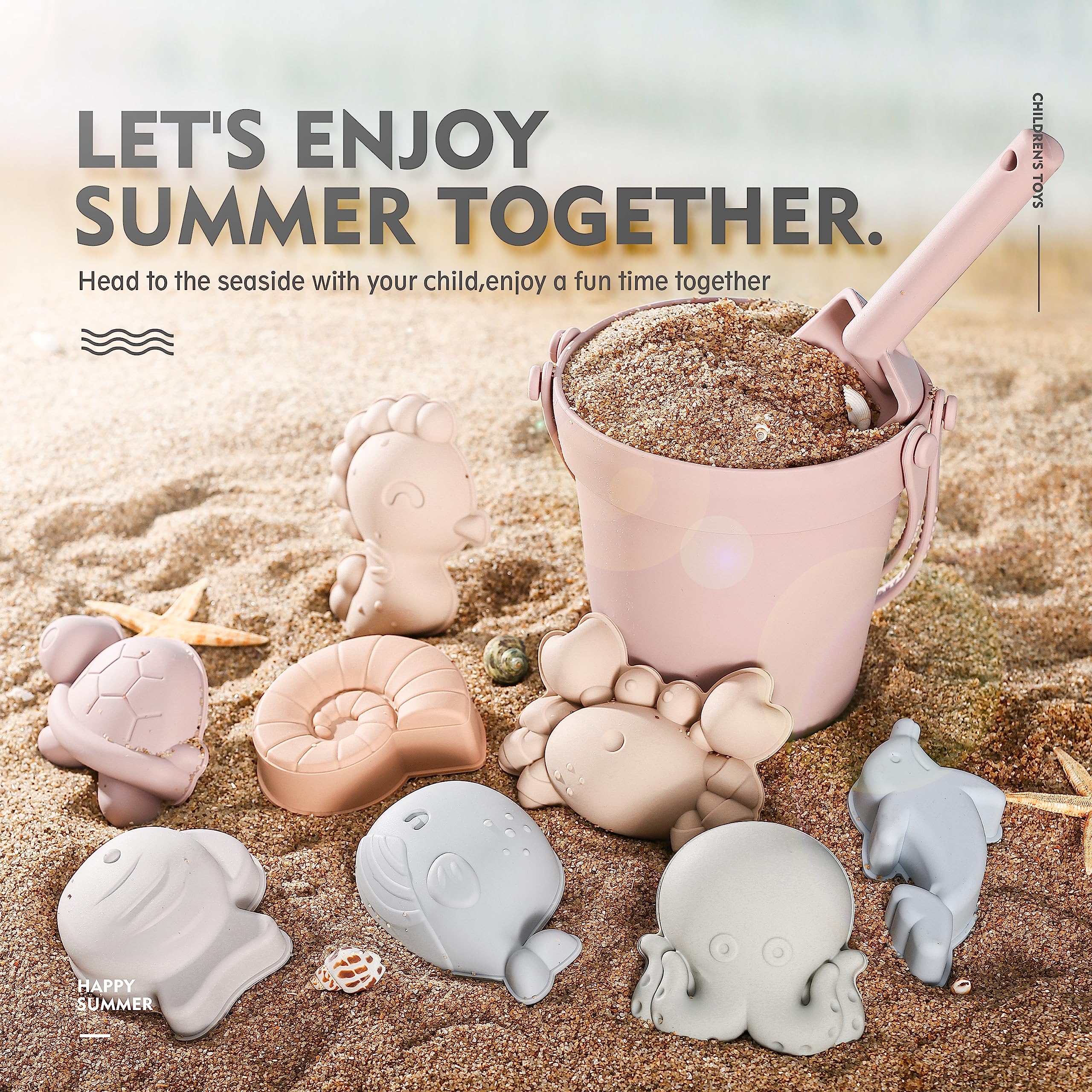 MarcZero conch sand mold for detailed seashell shapes
