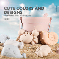 MarcZero turtle sand mold creates friendly turtle shapes