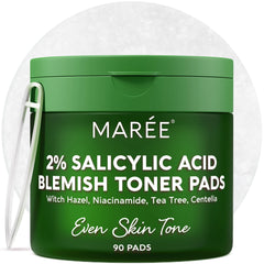 MAREE Blemish Clearing Polishes packaging for easy daily blemish care.