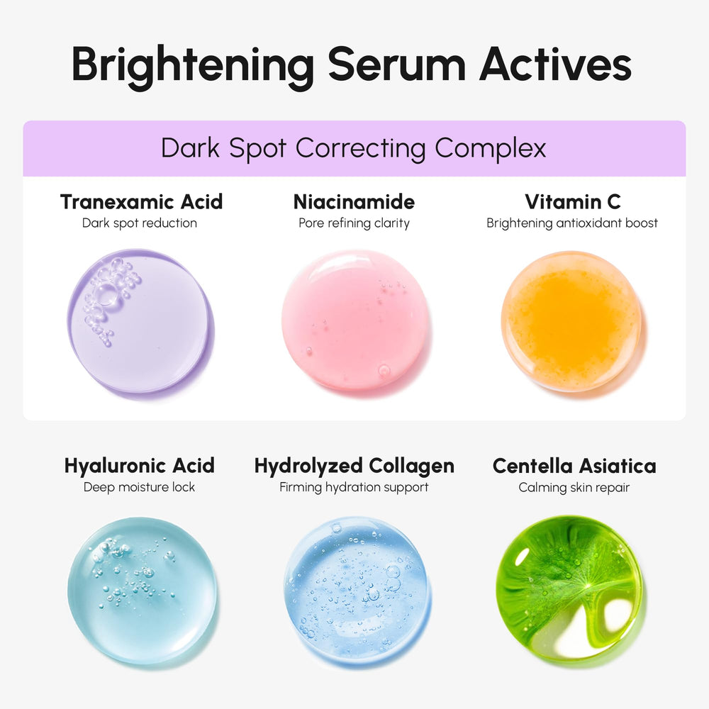 MAREE brightening-serum-glow capture conveys natural radiance over time