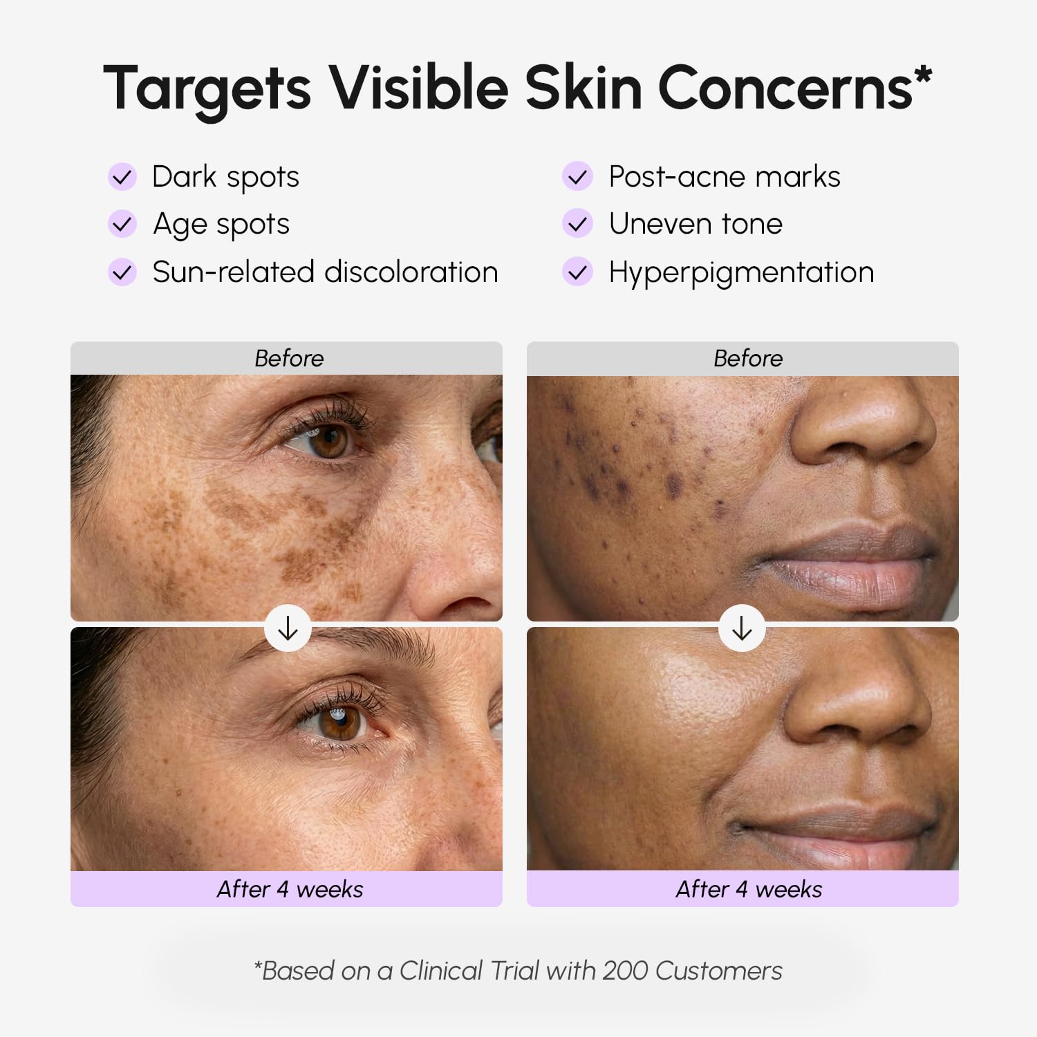 MAREE brightening serum with vitamin C and tranexamic acid for radiant skin.