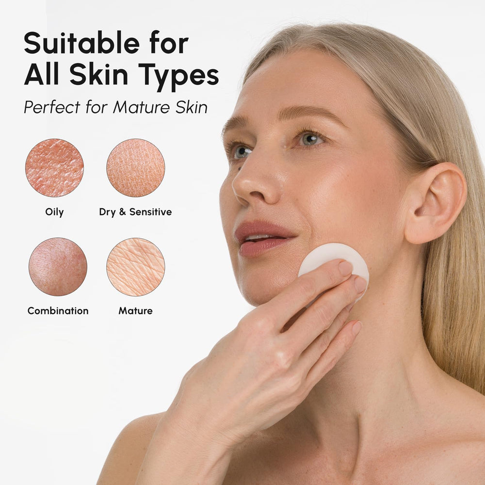 MAREE collagen ampoule pad close-up suggesting luxurious renewal.