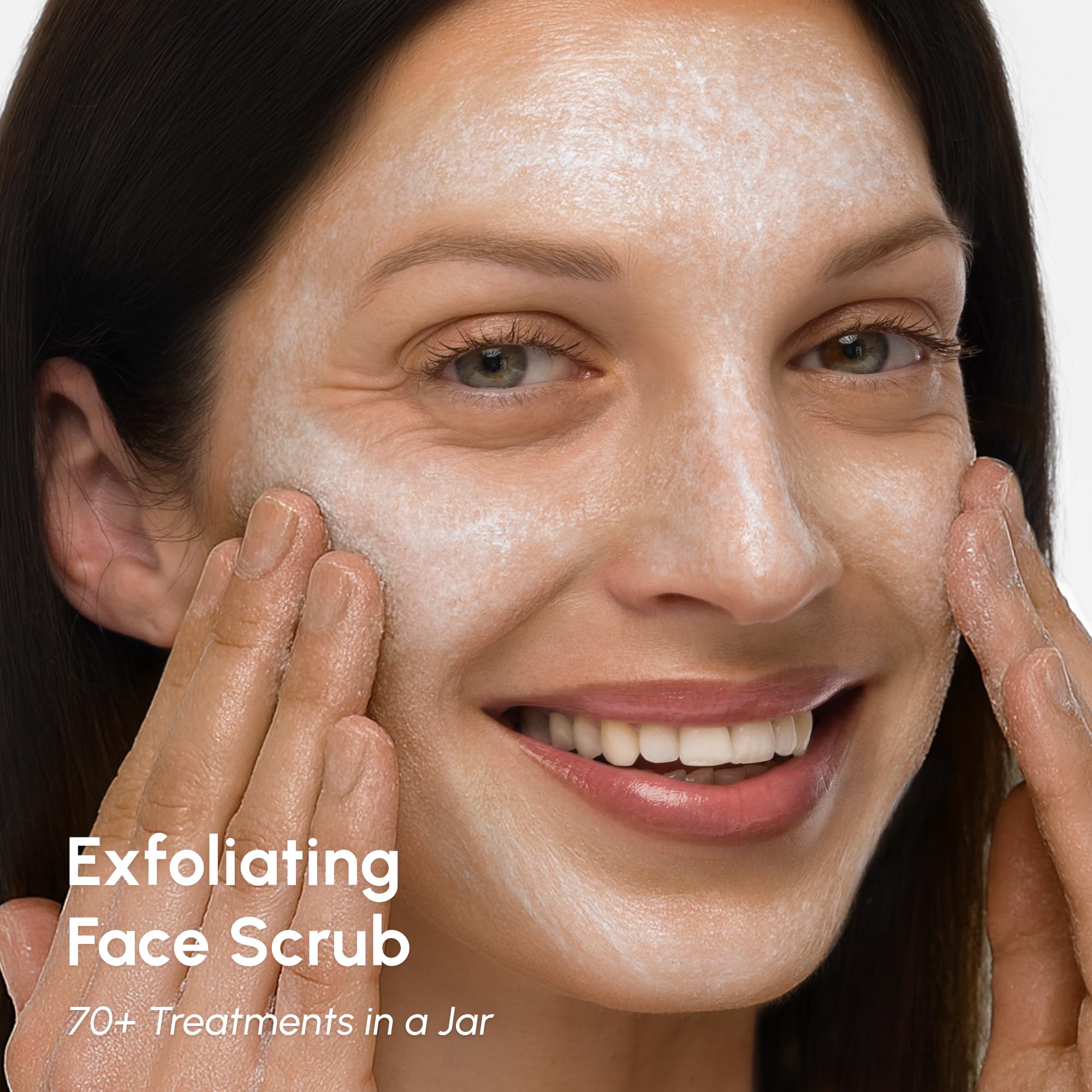 MAREE Face Exfoliator hydrating microdermabrasion close-up shows refined texture and glow.