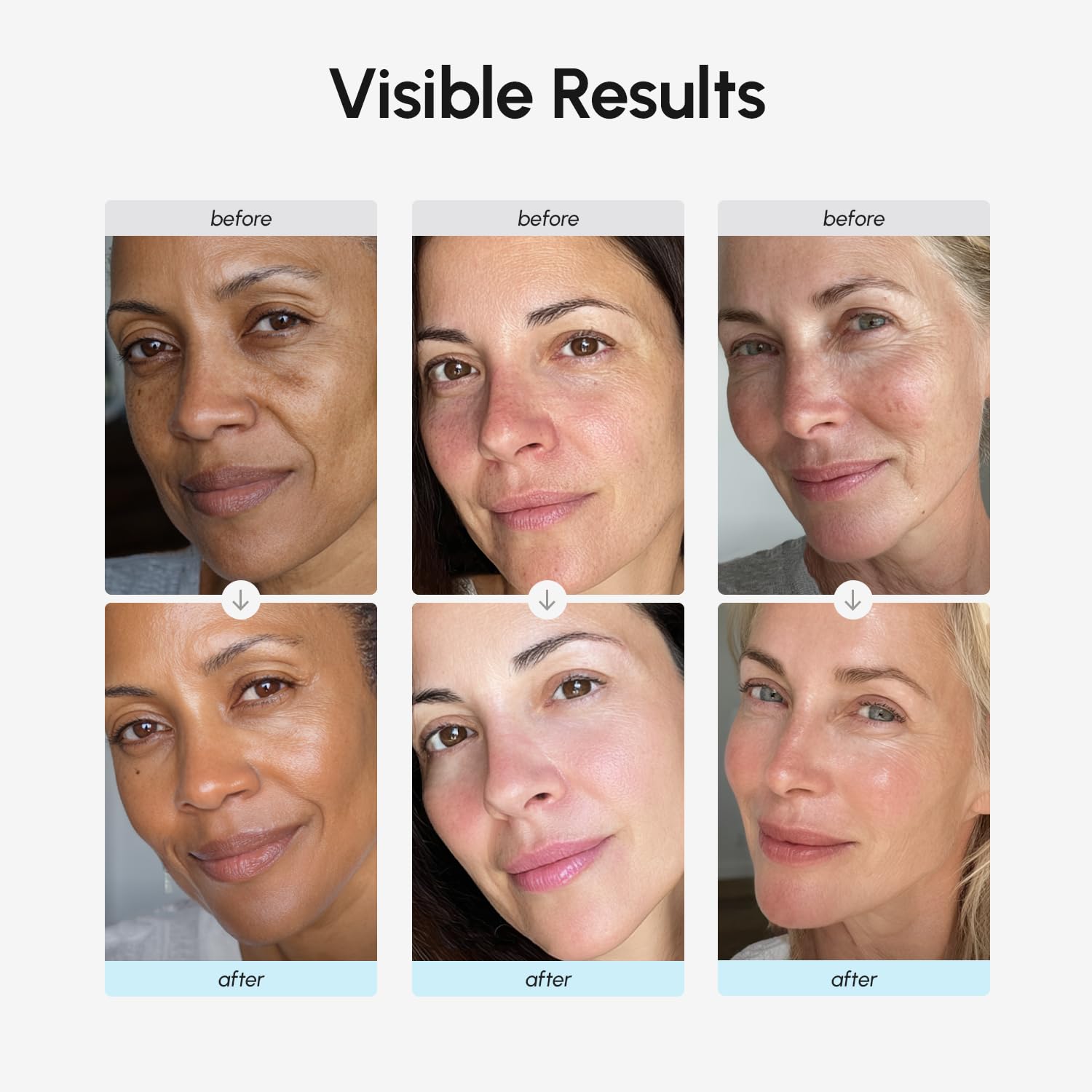 MAREE Routine shot illustrating morning skincare steps with the product