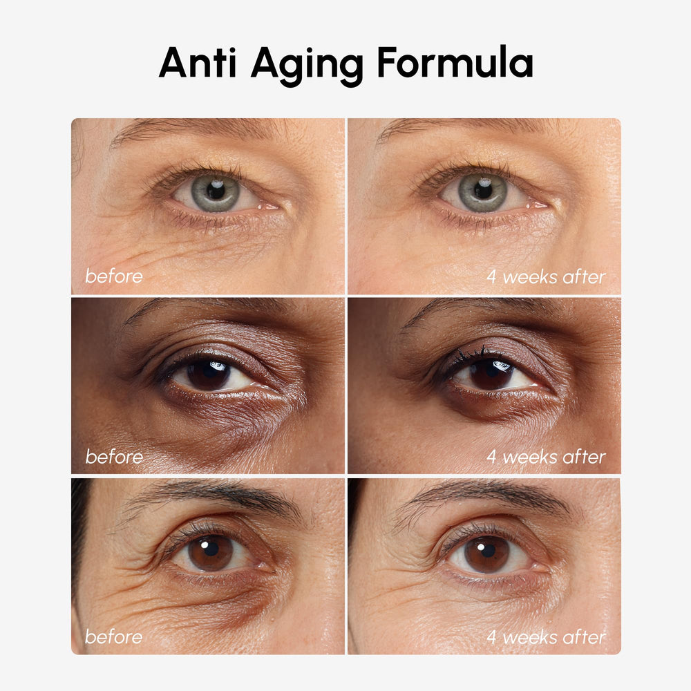 MAREE firmagen complex illustration label indicates science-backed dark circle care.