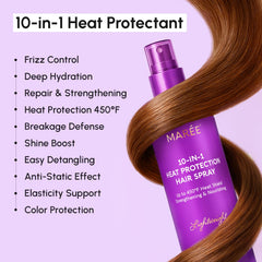 MAREE frizz-control mist for a seamless, textured blowout every day