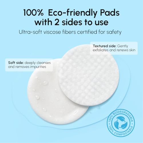 MAREE Glycolic Pads marine collagen and vitamins for conditioning.