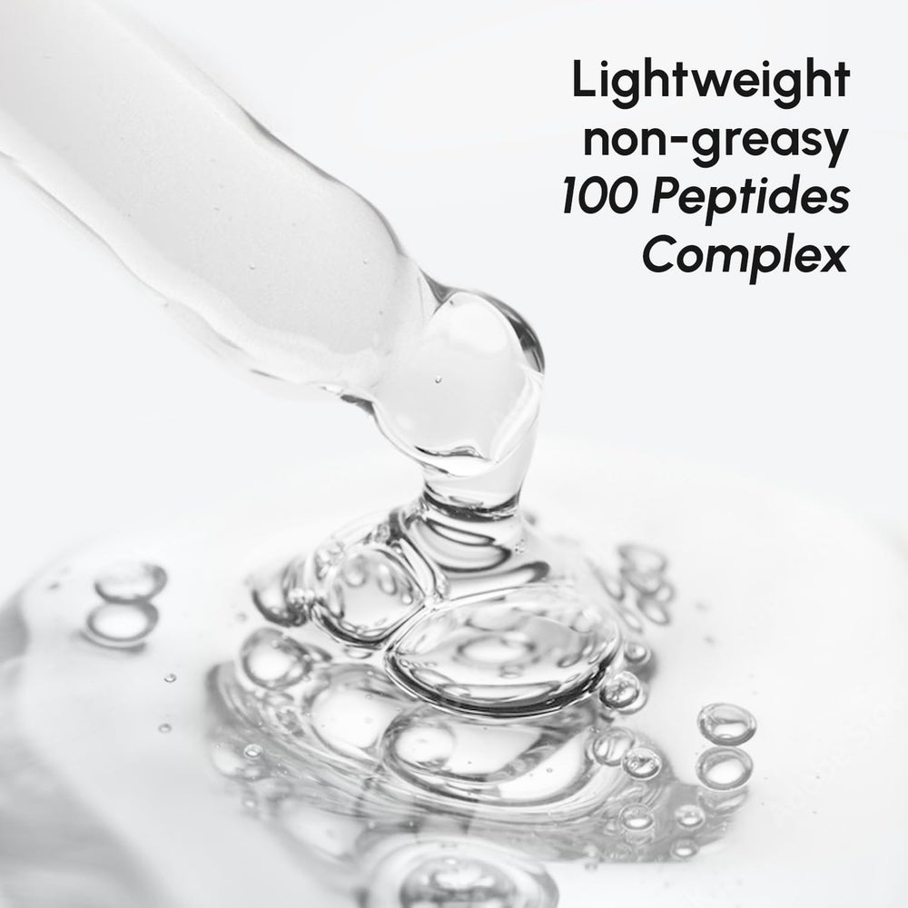 MAREE Hair Growth Serum droplet on scalp showing precise dosing