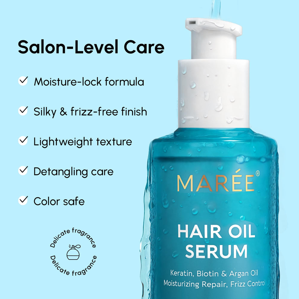 MAREE curly-hair support for defined, bouncy curls.