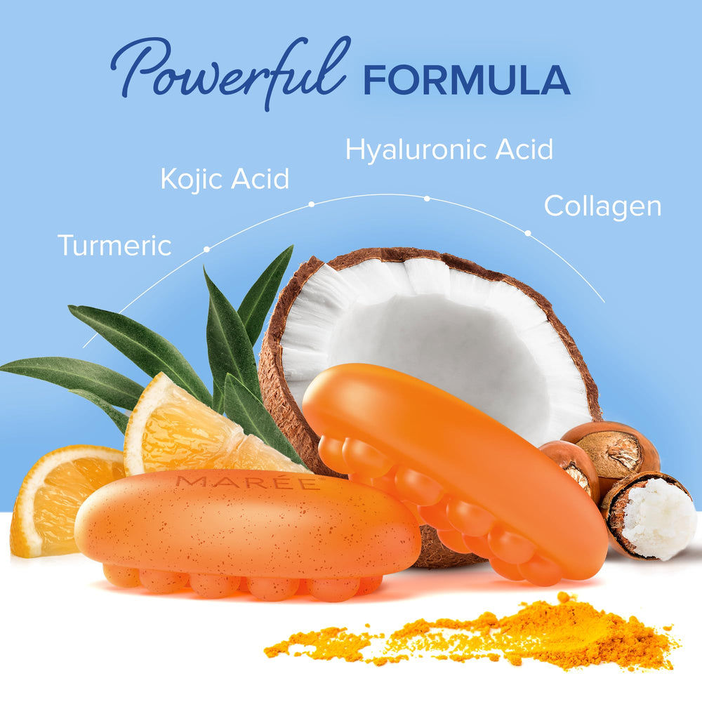 MAREE kojic-acid soap suitable for face and body use