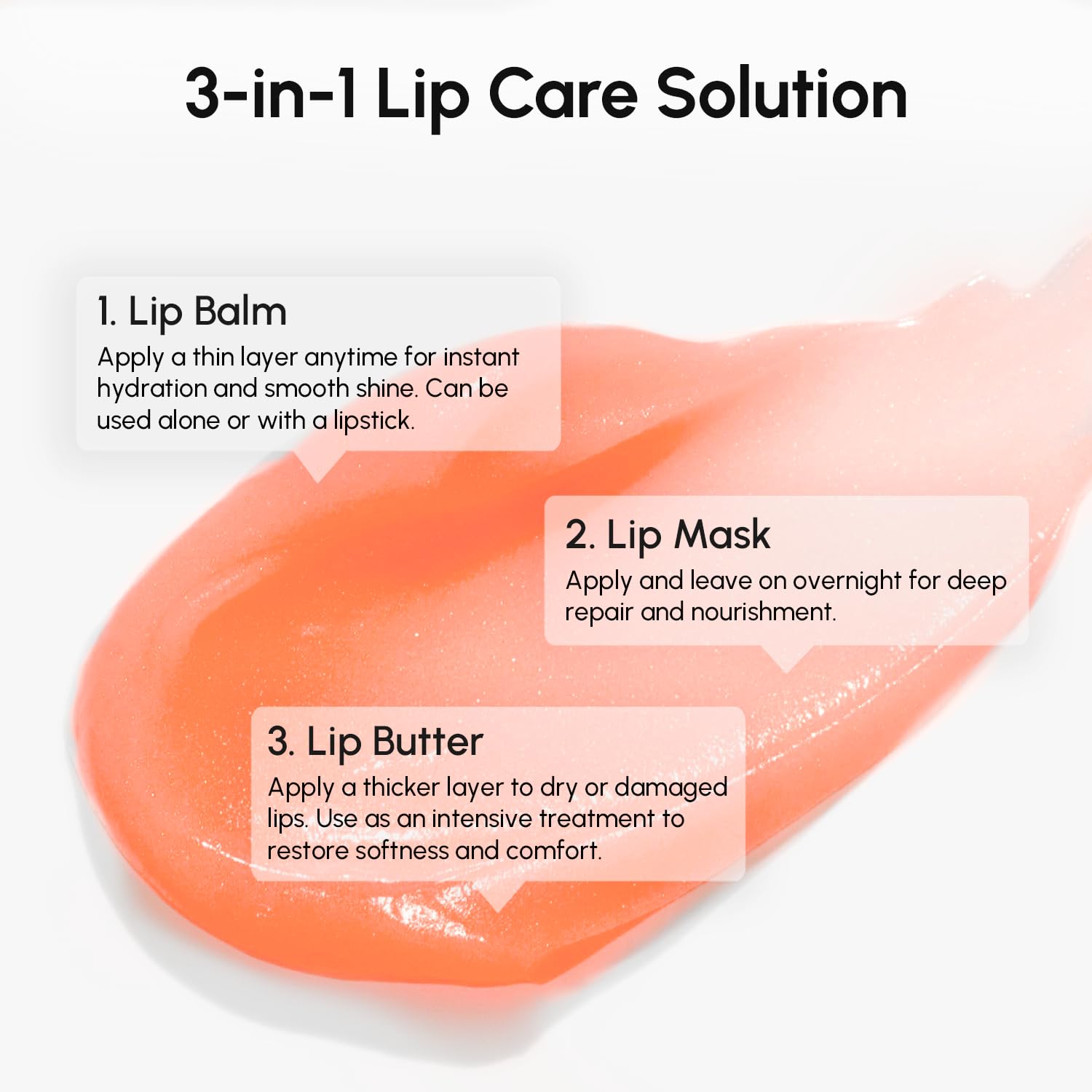 MAREE Lip Mask ingredients hyaluronic acid and collagen