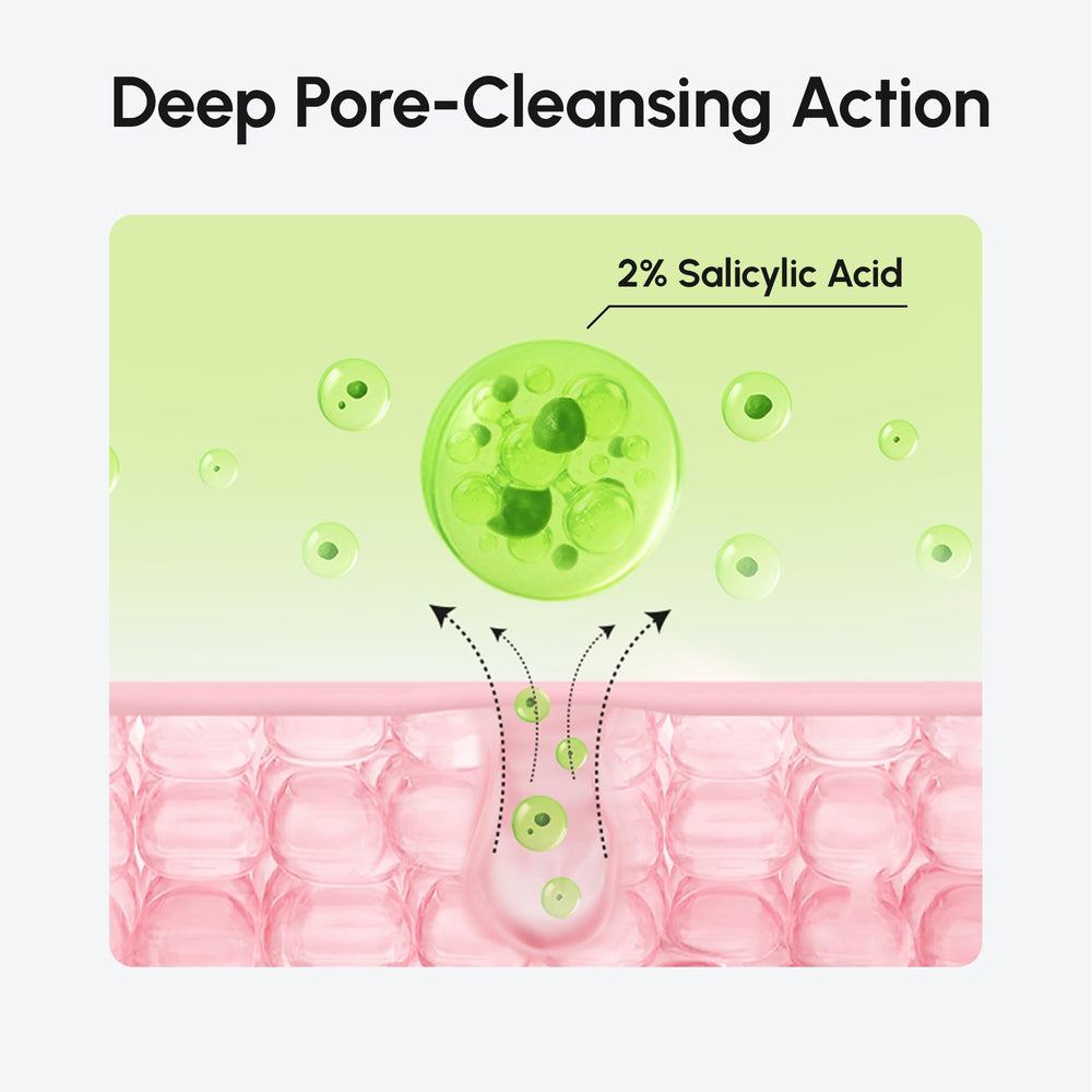 MAREE Step-by-step skincare routine with toning pads.