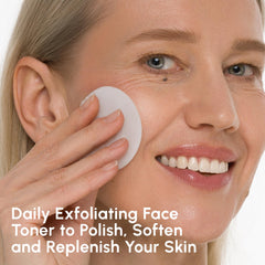 MAREE Toner label detail emphasizing glycolic acid and gentle exfoliation