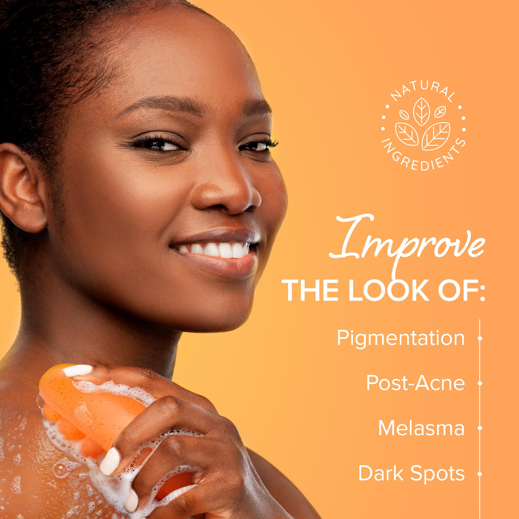 MAREE kojic-acid soap bar with apricot seed scrub texture