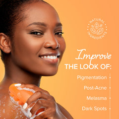 MAREE kojic-acid soap bar with apricot seed scrub texture