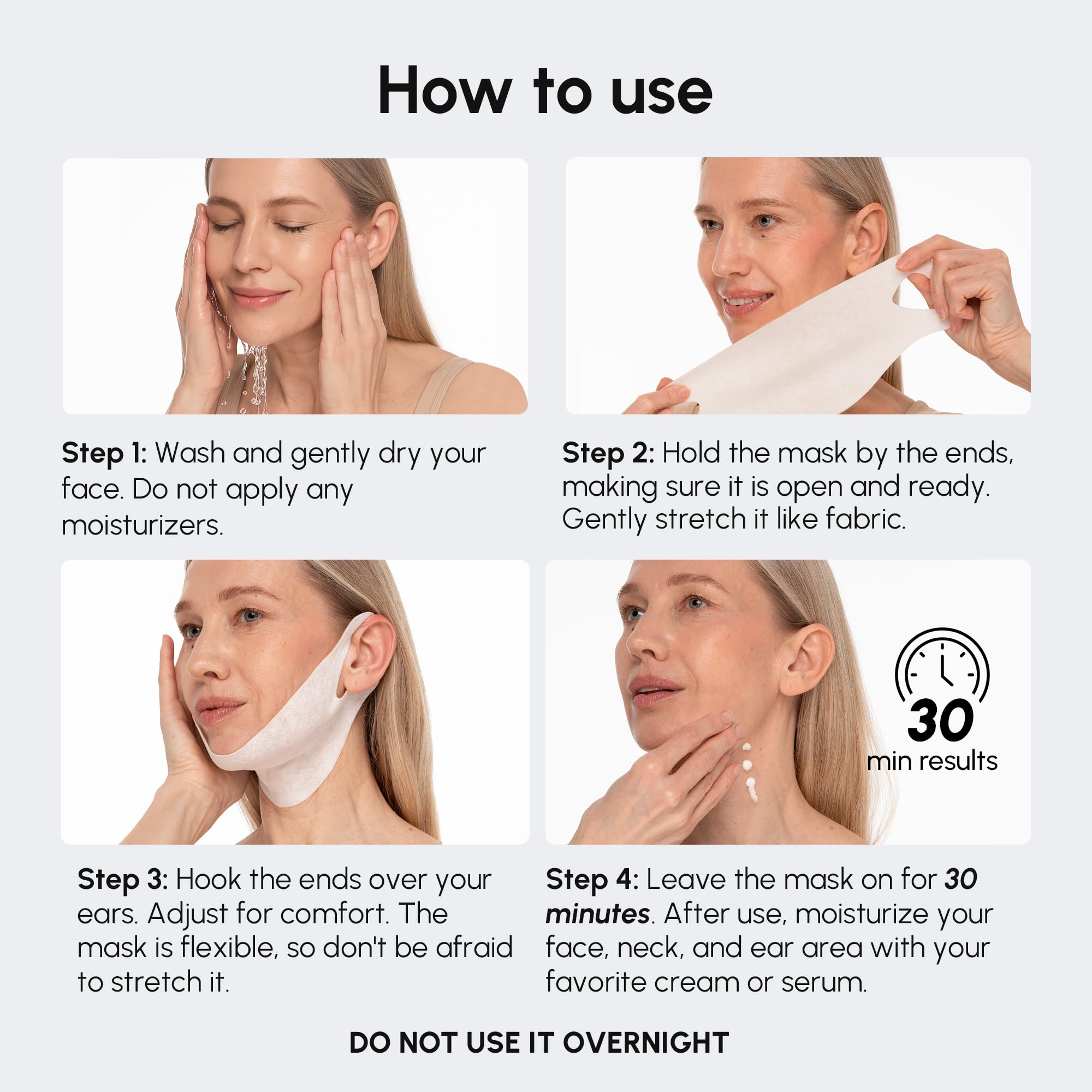 MAREE V Line Mask at-home spa vibe with relaxing ambience
