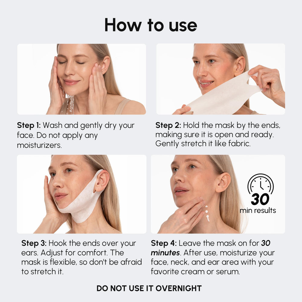 MAREE V Line Mask at-home spa vibe with relaxing ambience