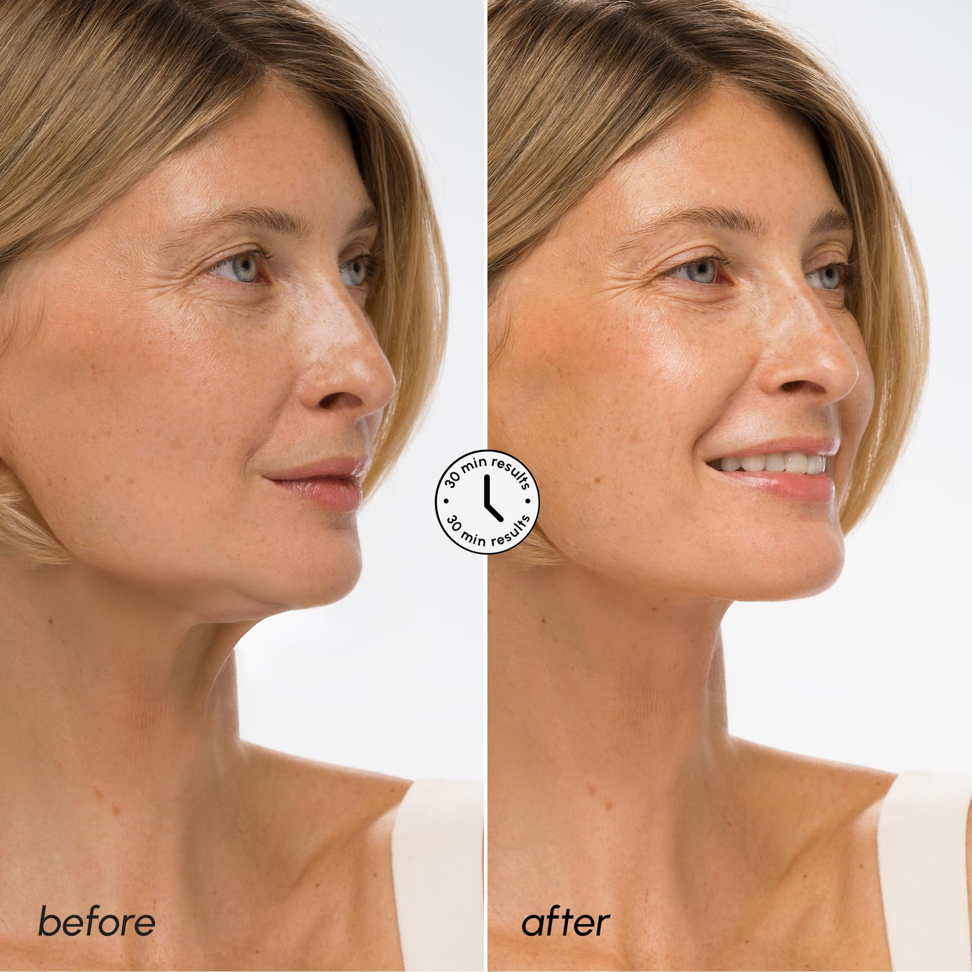 MAREE V Line Mask marine collagen-rich formula for hydration.