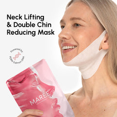 MAREE V Line Mask neck tightening close-up for firmer neck