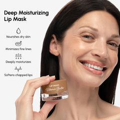 MAREE Vanilla Lip Mask applicator ready for nightly use