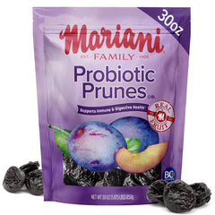 Mariani Premium prunes bulk pack front view for easy storage and snacking