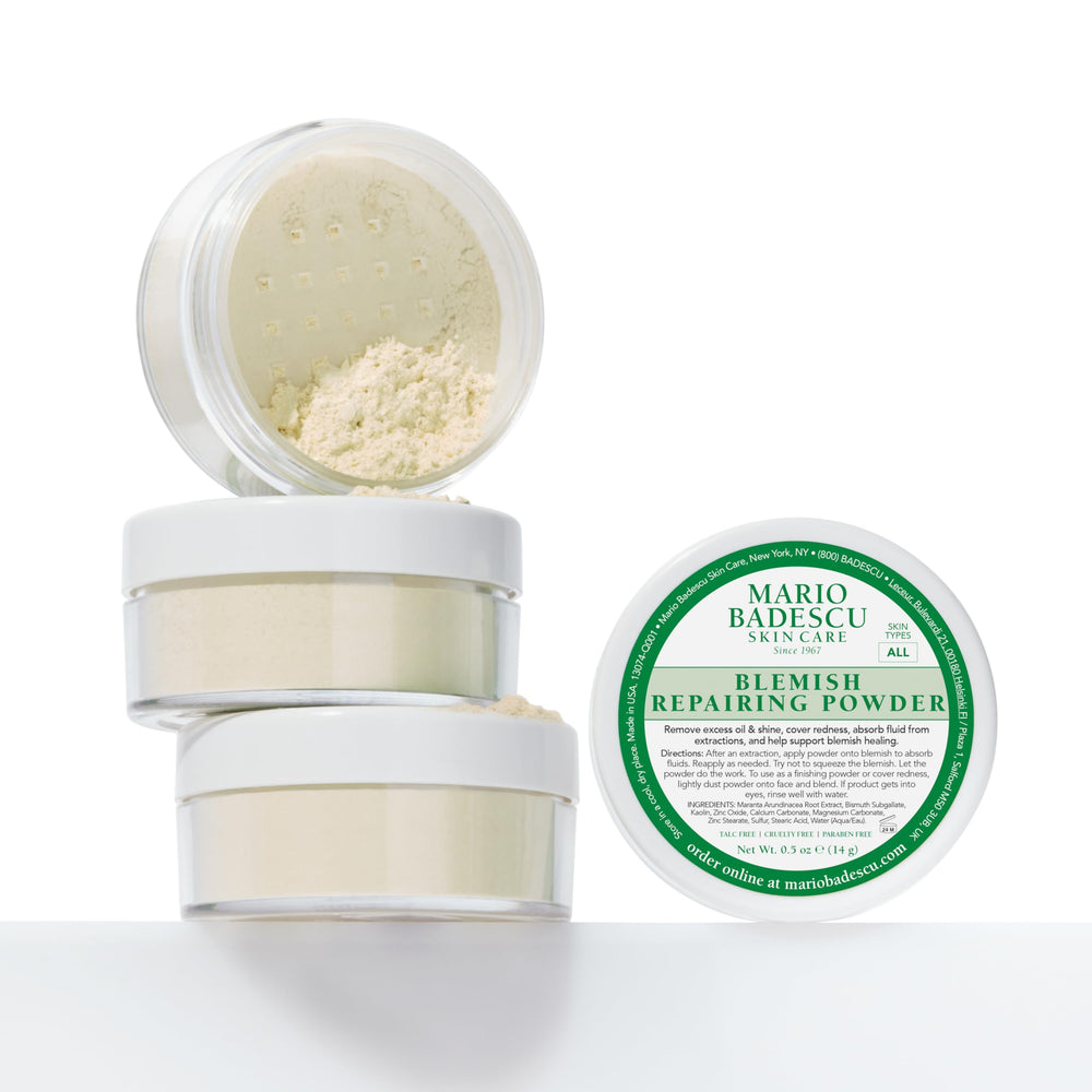 Mario Badescu USA-made label on the packaging for domestic production.