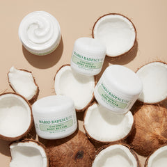Cream-melt moment as Mario Badescu Coconut Body Butter absorbs into skin