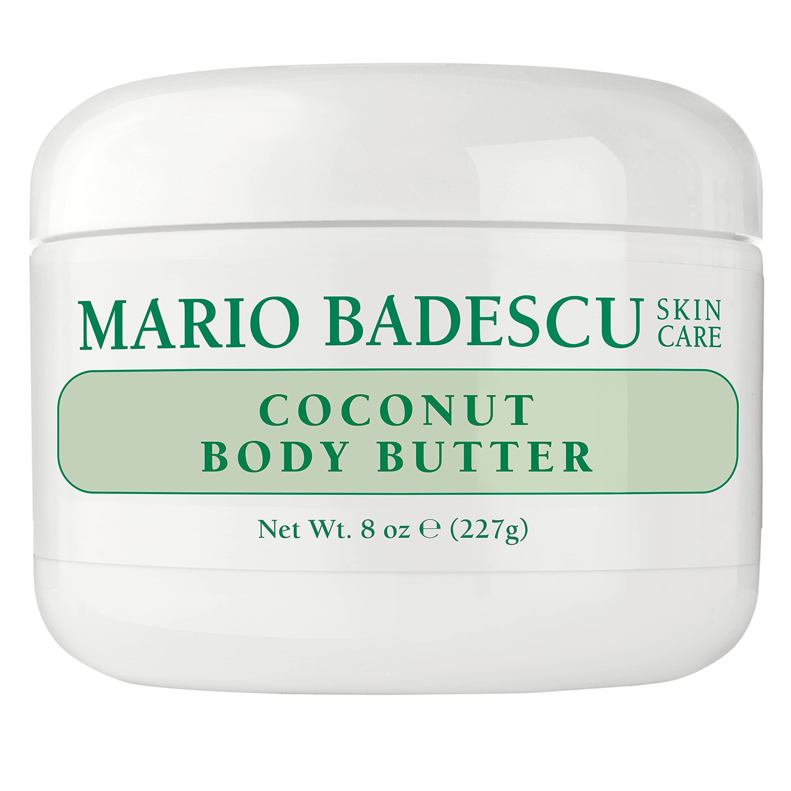 Mario Badescu Coconut Body Butter overview showing rich hydration and dual-butter base