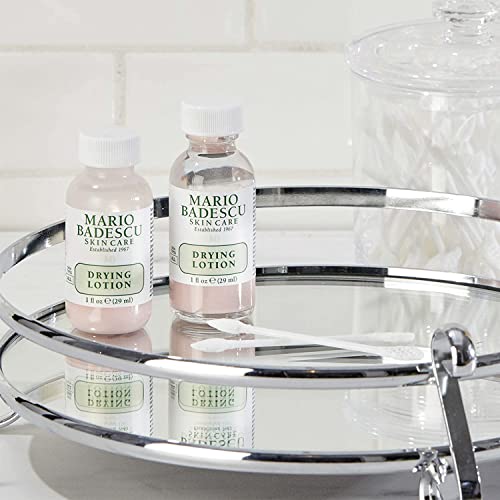 Mario Badescu bottle label detail highlights key actives.
