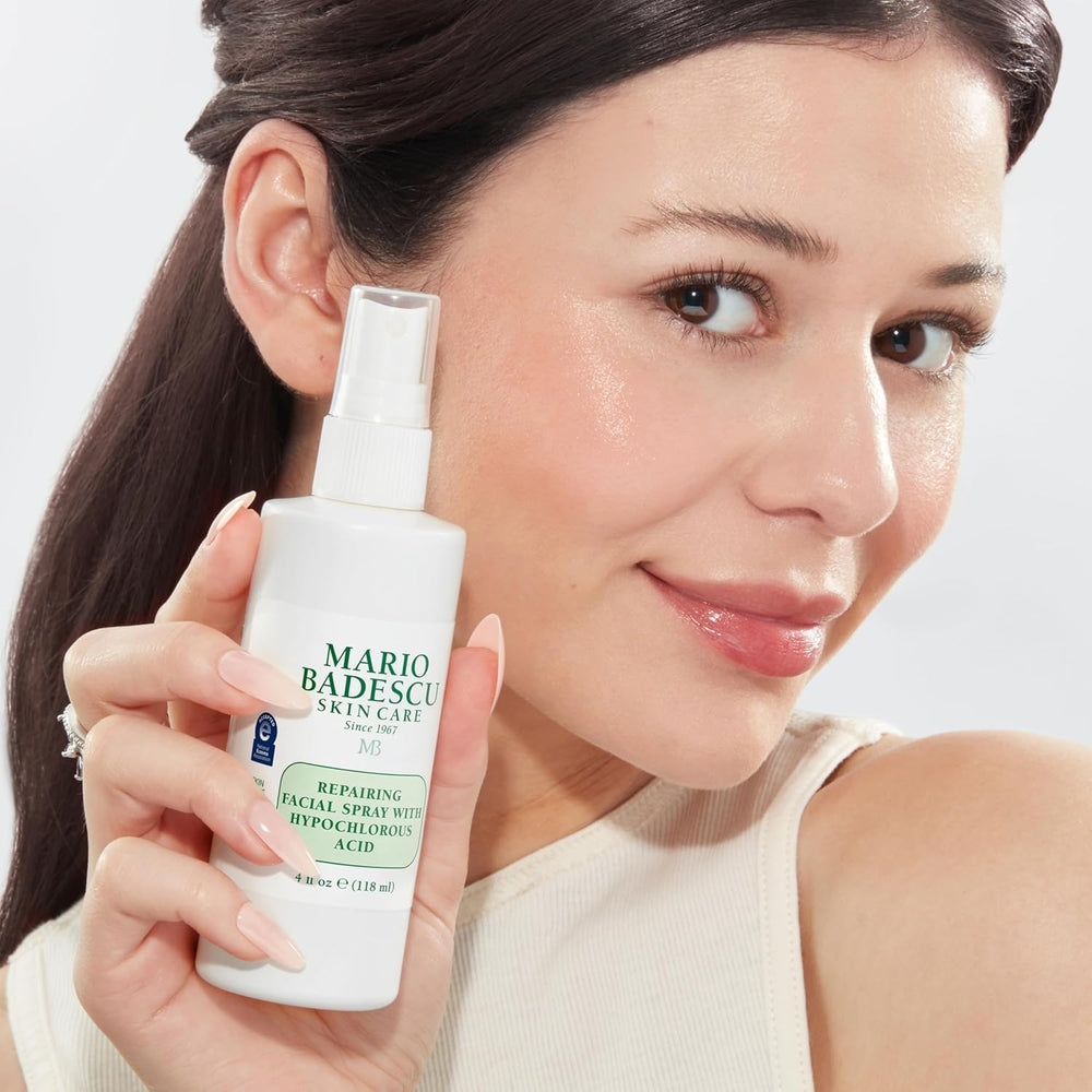 Post-cleansing spray refreshes skin without heaviness
