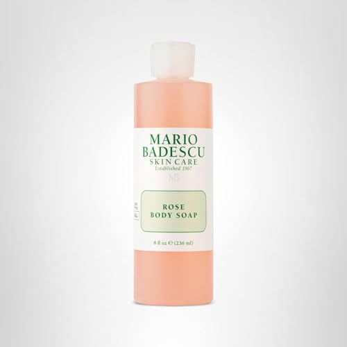 Mario Badescu Rose Body Soap daily shower routine for hydration