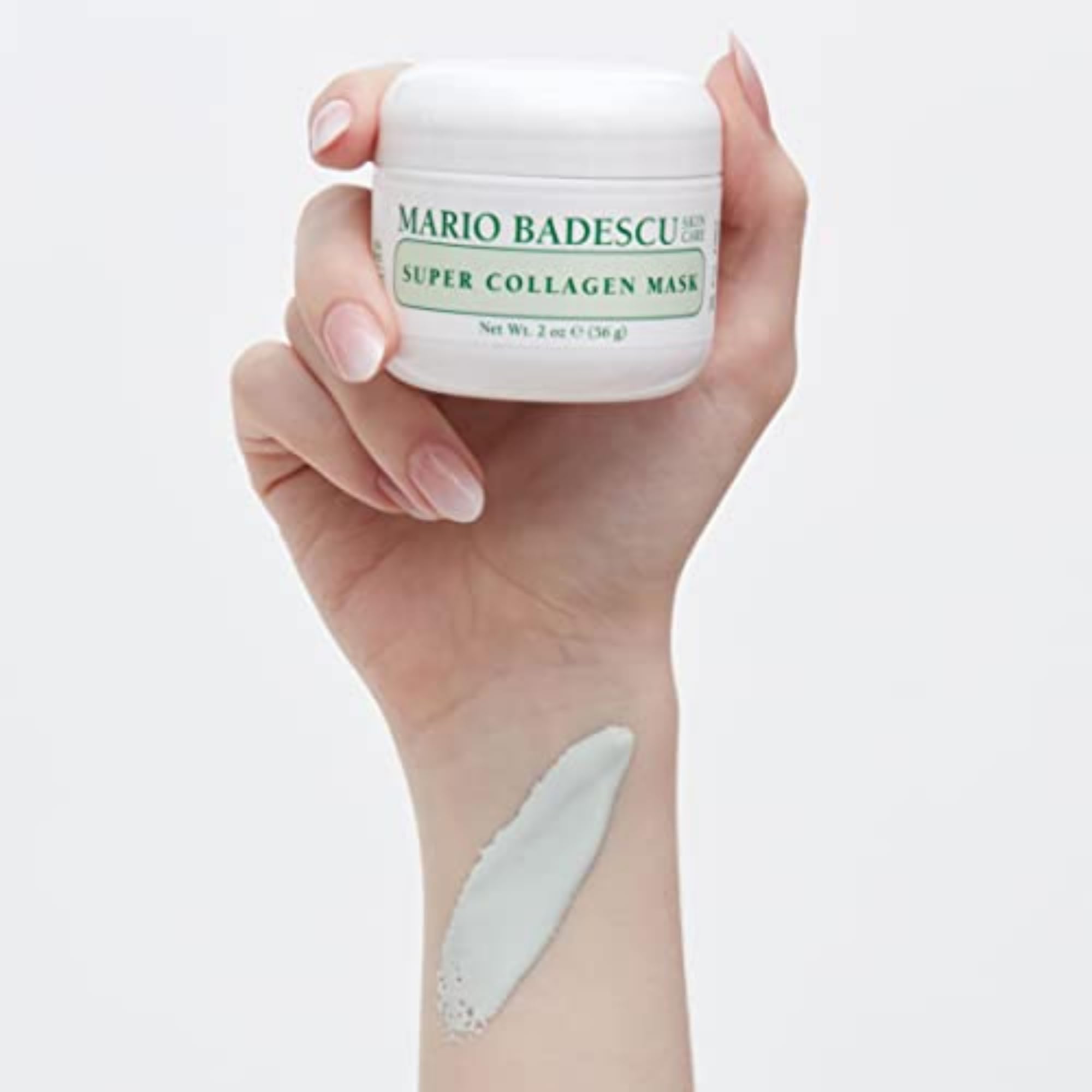 Zinc oxide in the mask helps absorb oil for balance