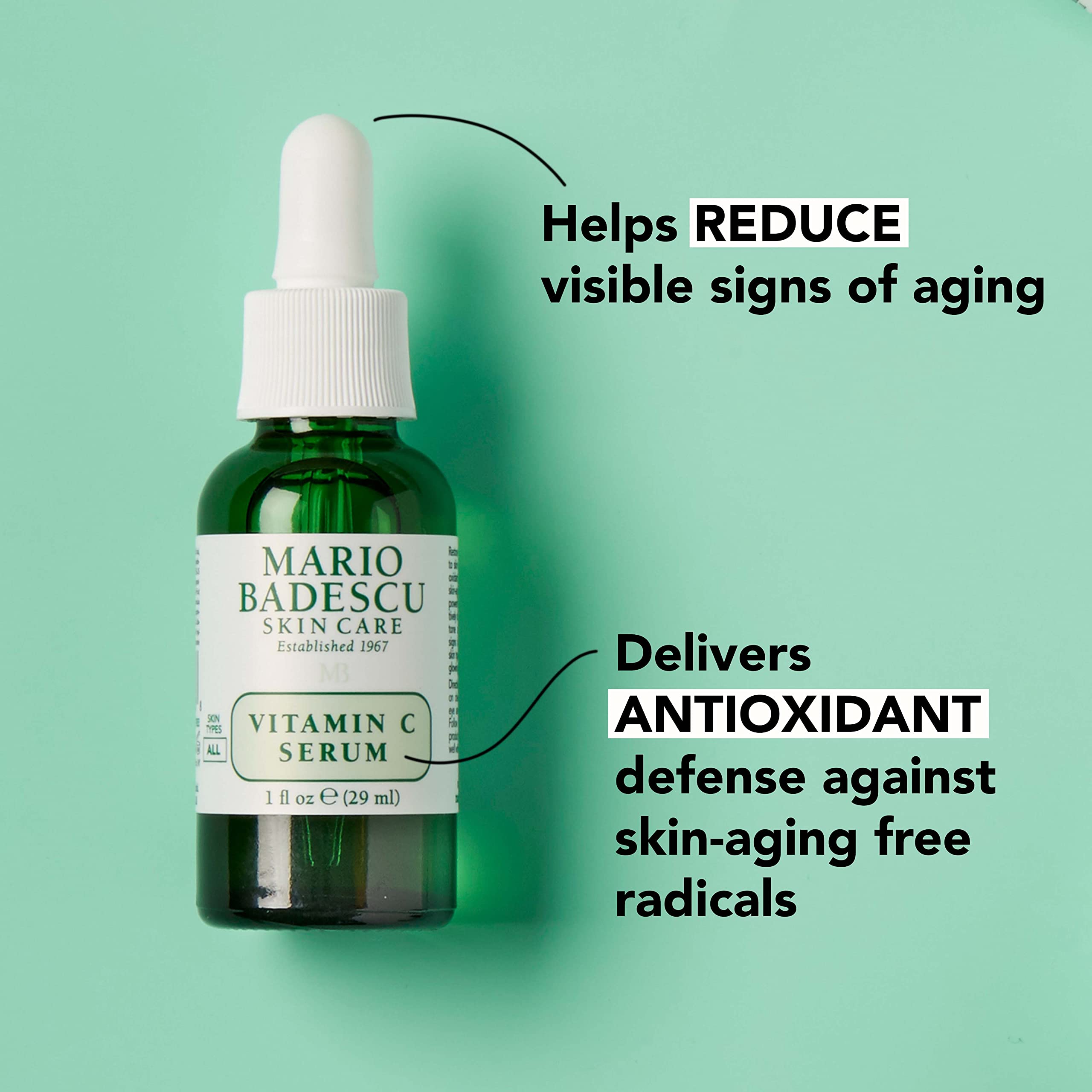 Close-up of Vitamin C Serum texture on fingertip for smoother skin