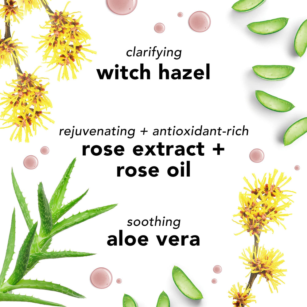 Detail of rose extract in Mario Badescu Witch Hazel & Rosewater Toner