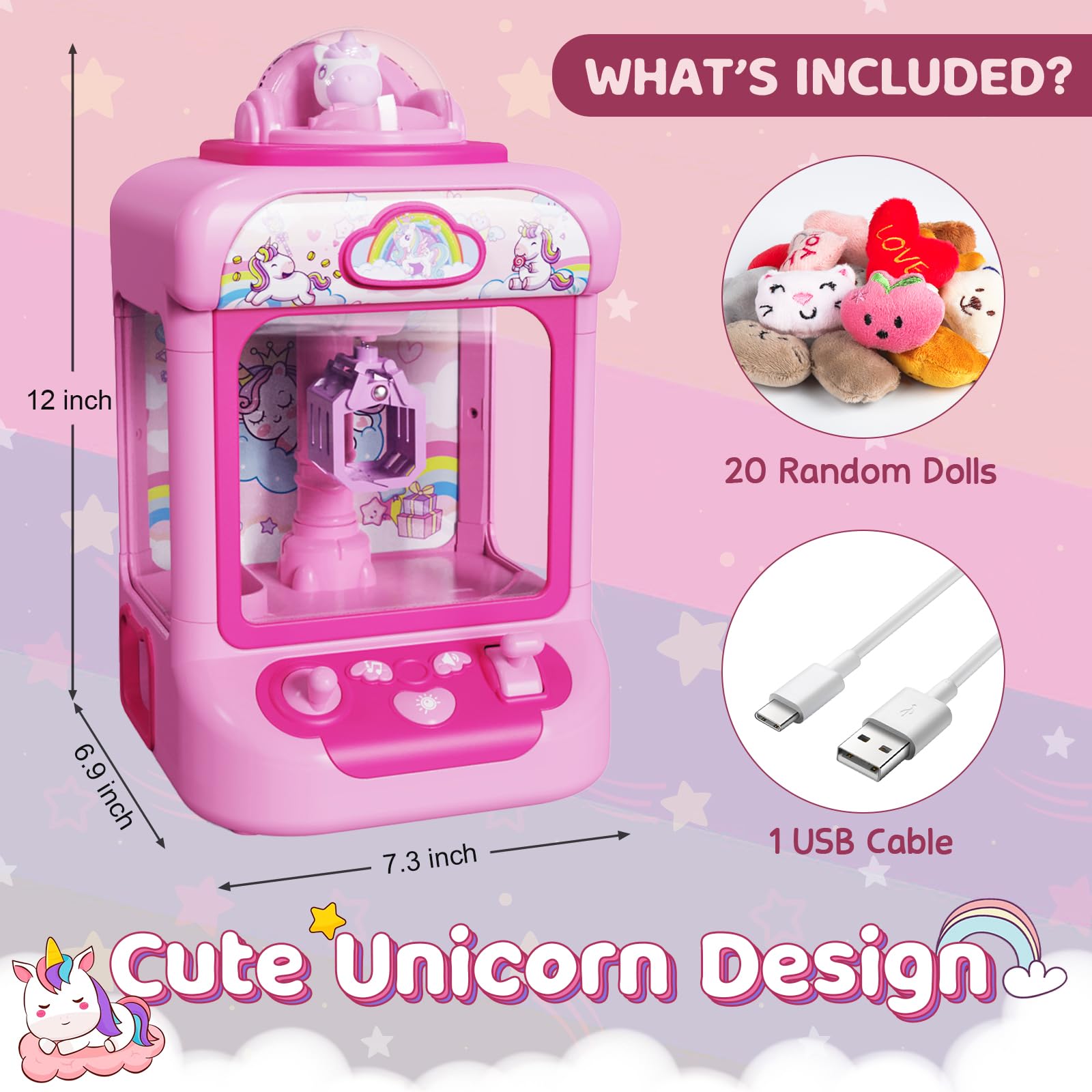 Marlrin Claw Machine home play area brings arcade vibes to families