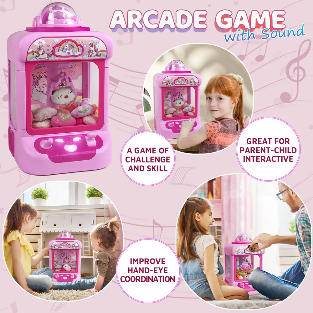 Marlrin Claw Machine joystick control emphasizes hands-on skill development