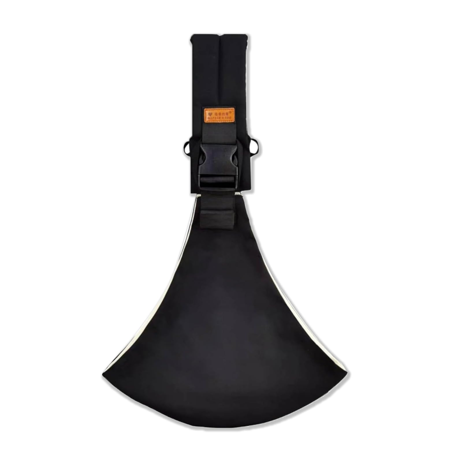Marrlly baby sling carrier front view showing soft, breathable fabric for newborn carrying