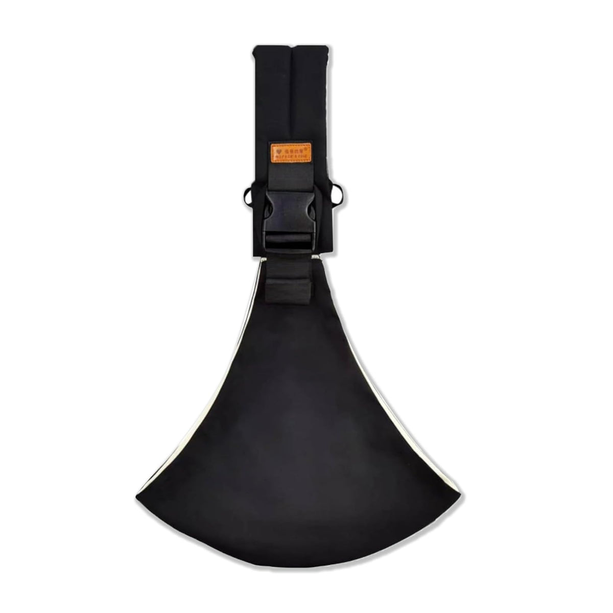 Marrlly baby sling carrier front view showing soft, breathable fabric for newborn carrying