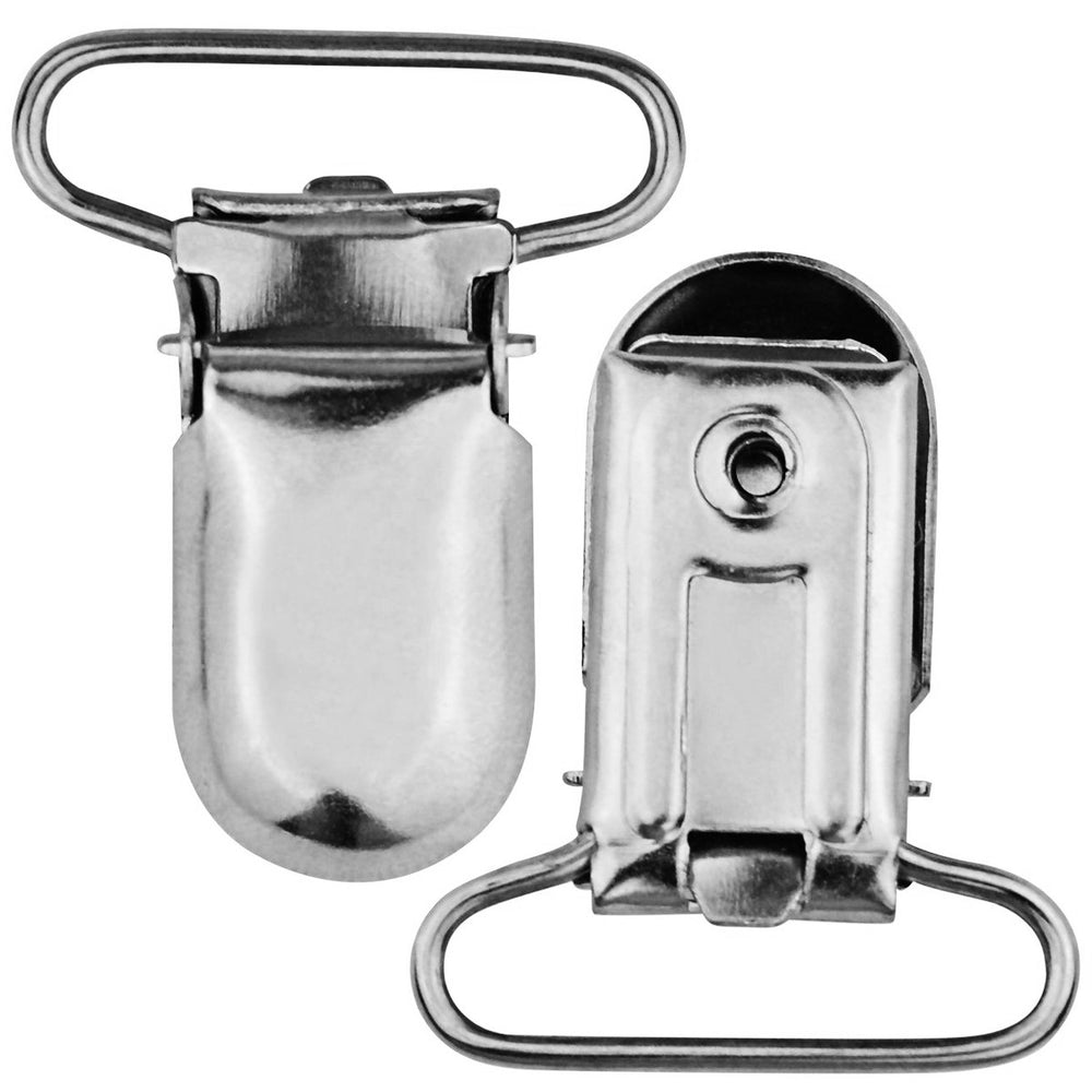 Marrywindix metal suspender clips with rectangle inserts for crafts
