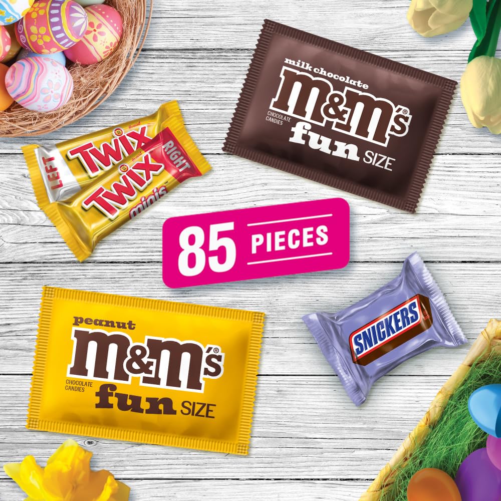 Mars Easter bulk 85-count candy bag for parties and baskets