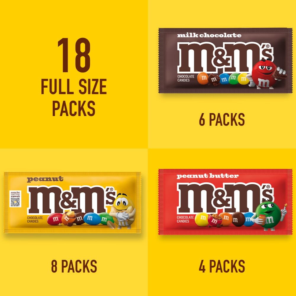 Mars M&M'S variety pack used in baking and desserts