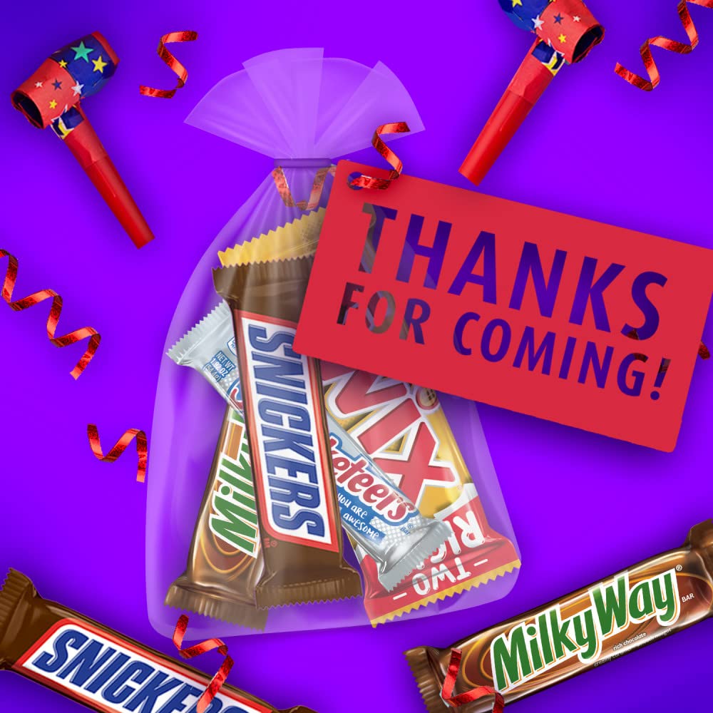 Baking inspiration: incorporate SNICKERS and 3 MUSKETEERS into treats.
