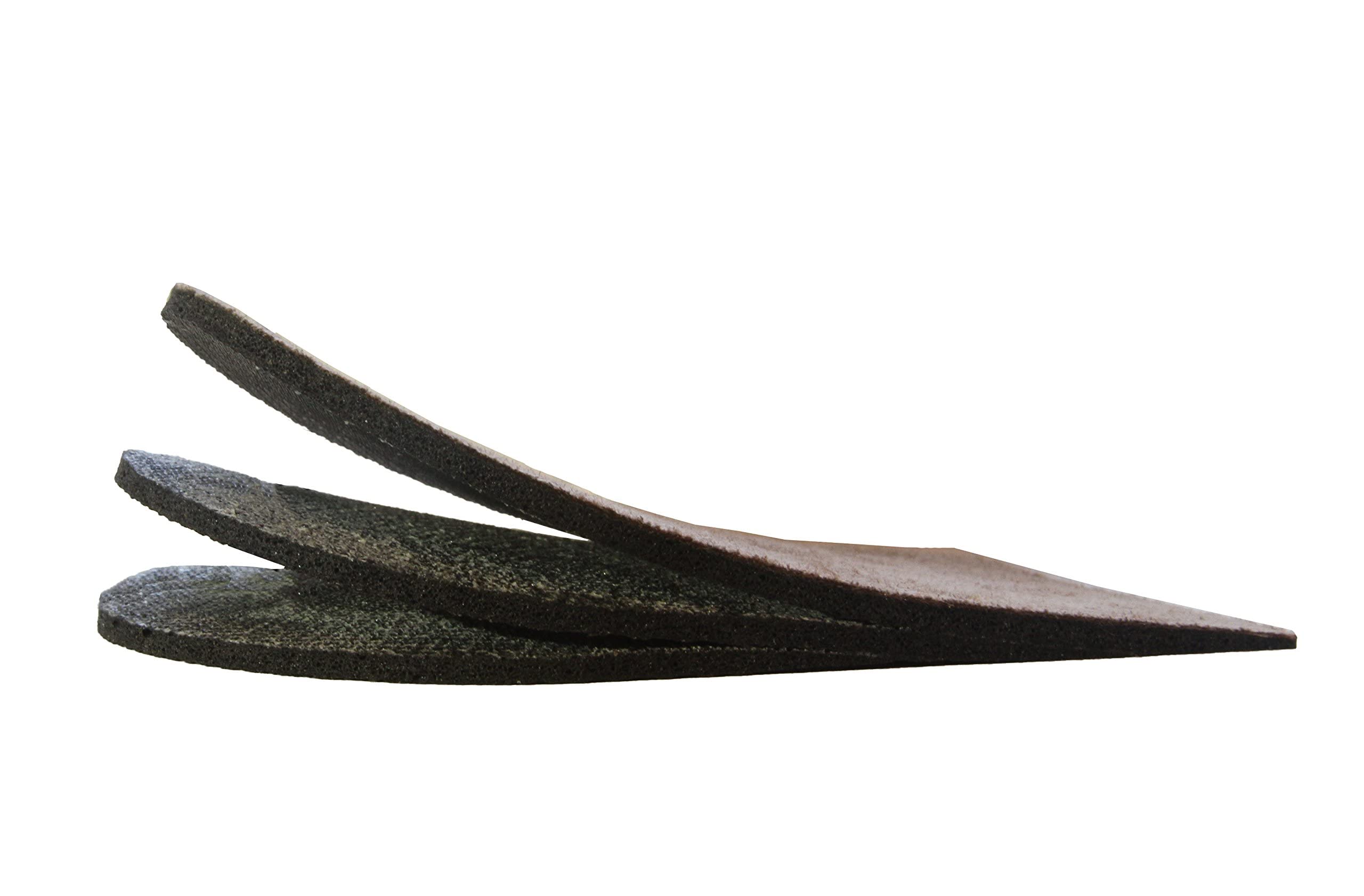 MARS WELLNESS Pack includes two brown heel lifts for versatile footwear.