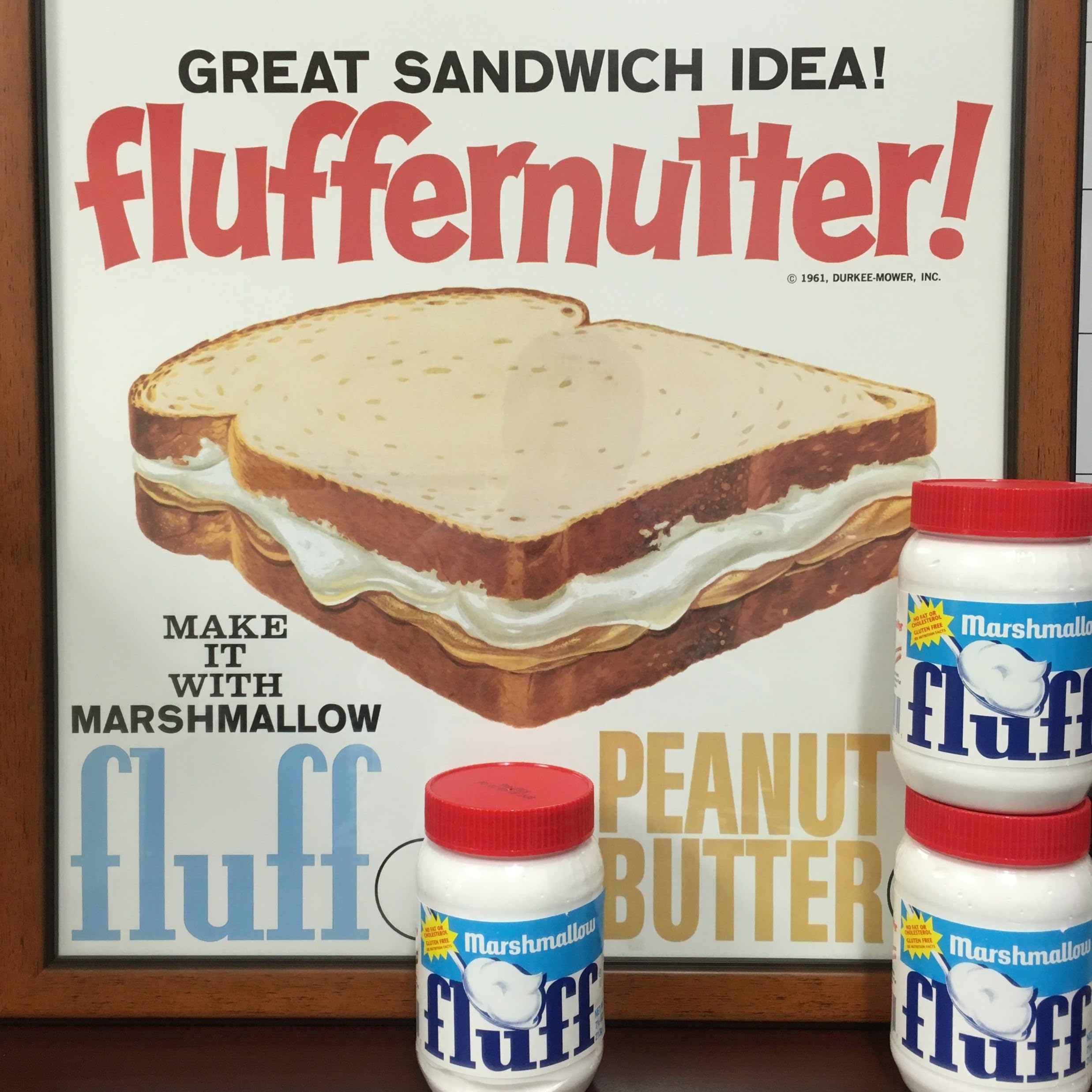 Marshmallow Fluff gluten-free note on the label