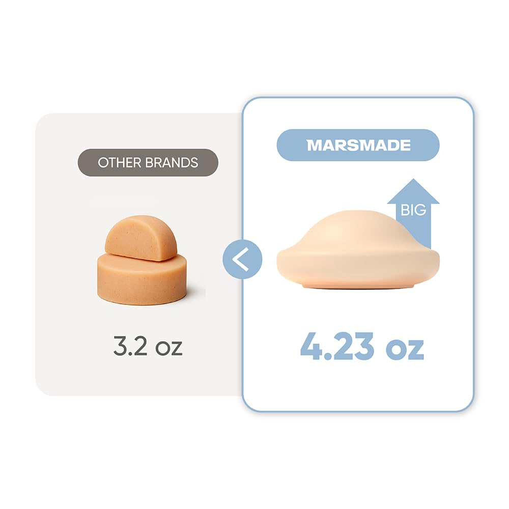 Durable soap net extends Marsmade bar longevity and use.