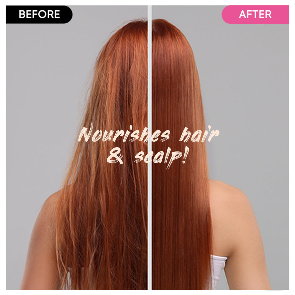 Creamy lather forms as Marsmade shampoo bar is worked through hair.