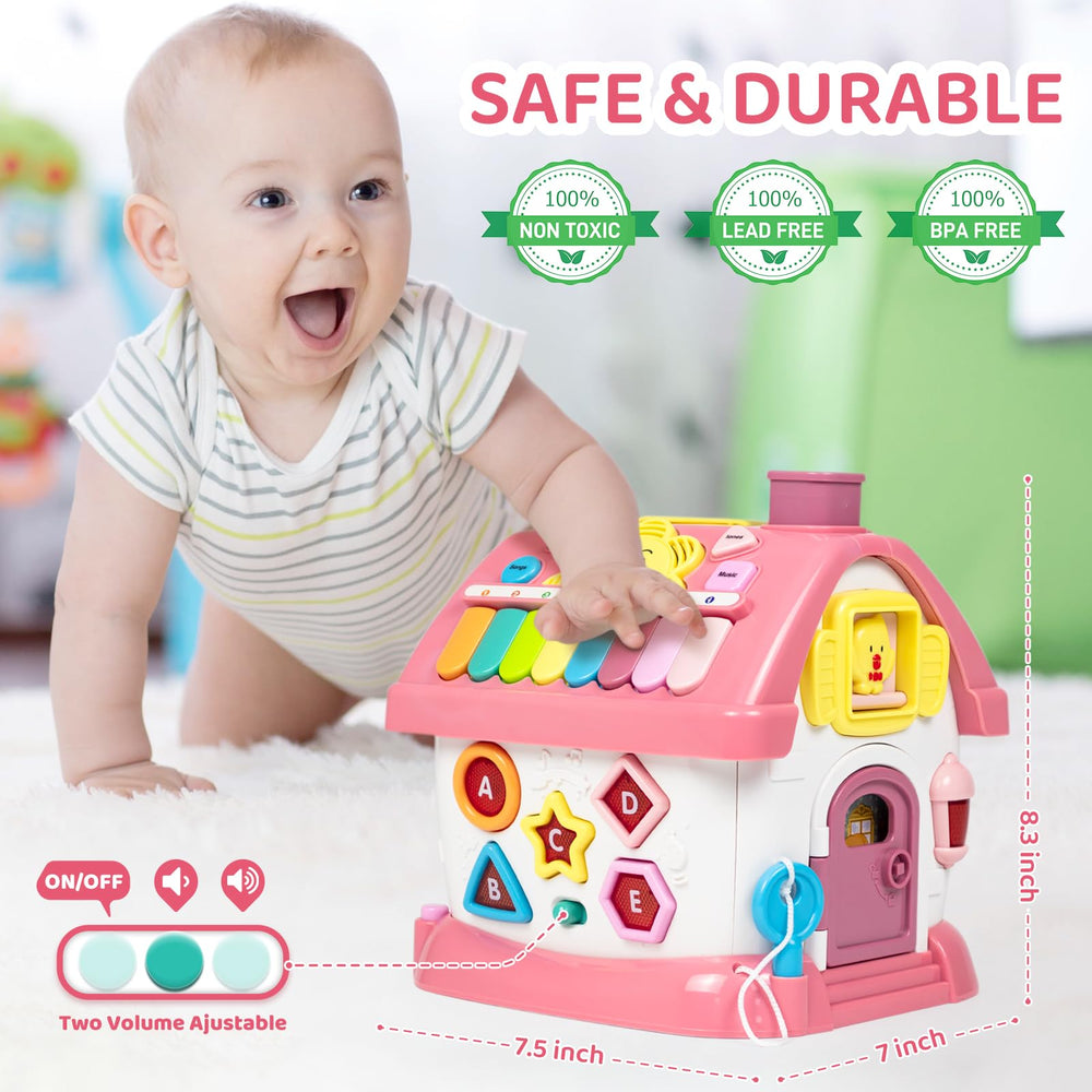 Marstone pretend phone for imaginative play and counting practice.