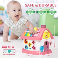 Marstone pretend phone for imaginative play and counting practice.