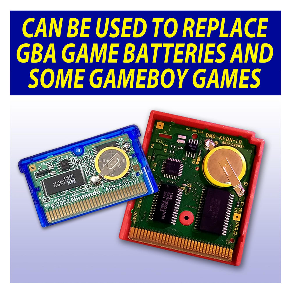 Mart Cobra CR1616 3V lithium coin battery for Game Boy cartridge use.