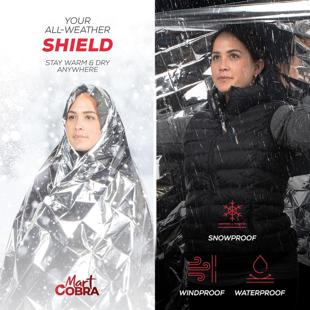 Mart Cobra heat-retention blanket offers peace of mind during winter trips
